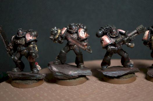 Black Templar Initiates by Eye0fHoruS