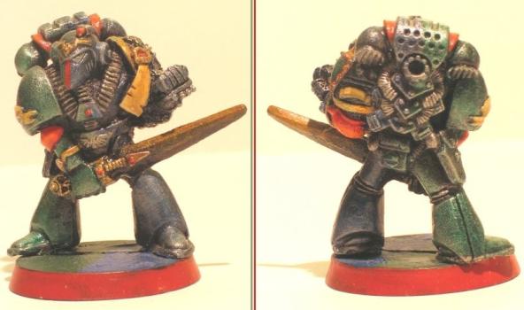 Rogue trader Space Marine by petekari