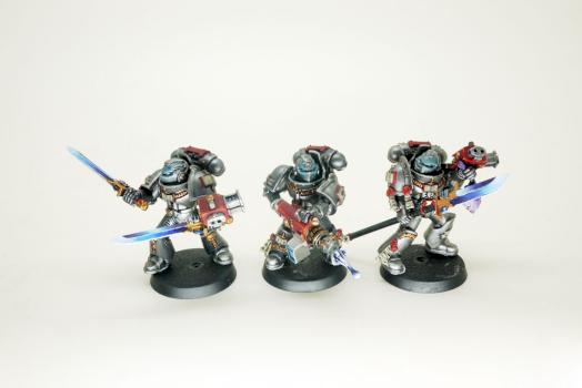 Grey Knights Strike Squad by iotaomicron