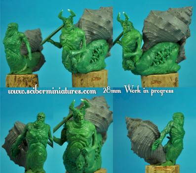 work in progress - snails by Scibor