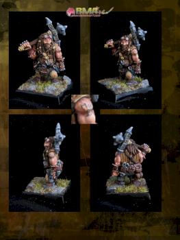 Cheiton,Dwarf Hero by belminiart
