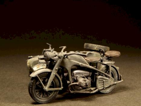 Zündapp KS750, German World War II-era motorcycle by Finecraftpoland