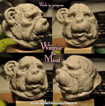 Winnie work in progress by Scibor