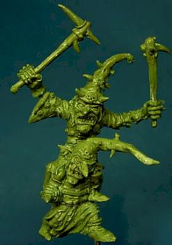 goblin champion (28mm) by Chasm Keeper
