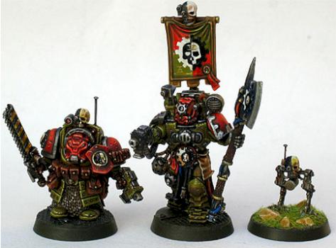 Adeptus mechanicus command squad by ManU26
