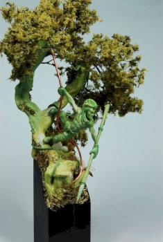 Wood elf Wardancer lord by Deucalion