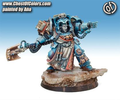 Ultramarines Space Marines Terminator Librarian by Ana