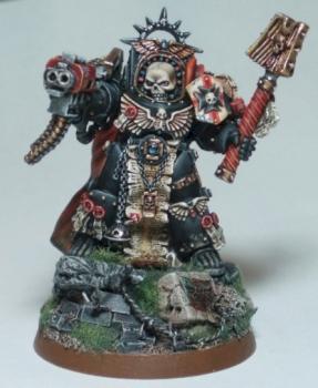Black Templar Chaplain by Dranu