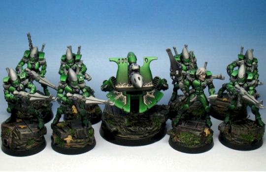 Eldar Guardians by Jamie
