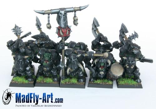 Black Orcs by MadFlyArtStudio