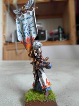Limited edition high elf battle standard bearer by aysonator