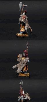 High Elves Lion Prince with Great Axe by BloodyBeast.com