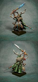 Wood Elf Lord with Sword and Spear by Il Moro