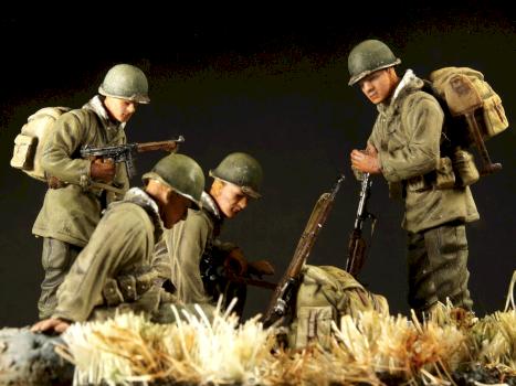 Soldiers of US 10th Mountain Division by Finecraftpoland