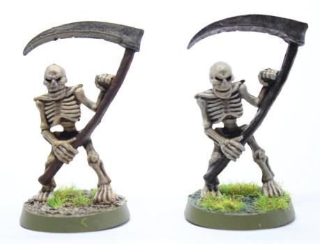 Two HeroQuest Skeletons by Chickje