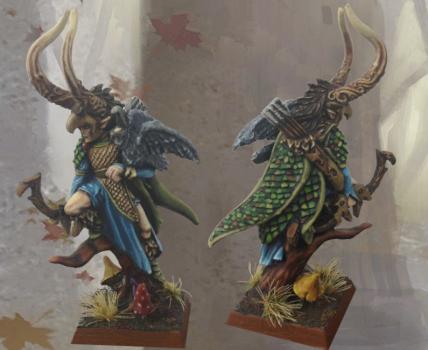 Wood Elf Lord with Bow by YourWellPaintedArmy