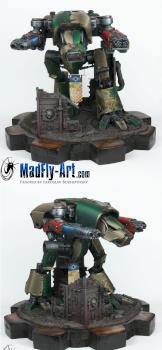 Mars Pattern Warhound Titan by MadFlyArtStudio