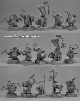 Dwarves Miners by Scibor