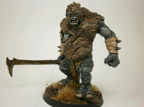 Troll chieftain Buhrdur from LotR. by scablifter