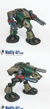 Mars Pattern Warhound Titan (without base) by MadFlyArtStudio