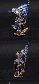 High Elves Lothern Sea Helm Battle Standard Bearer by BloodyBeast.com
