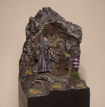 Gandalf on mountain Path by Accipiter