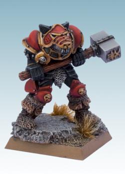 CHAOS CHAMPION OF KHORNE by Fireknight