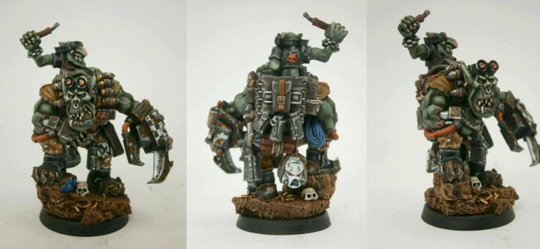 Ork Nob Kommando by scablifter