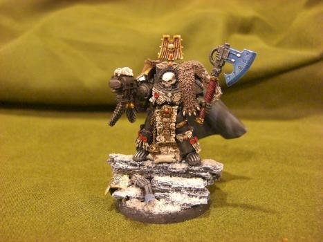 Space Wolf Rune Priest by Zaymeal