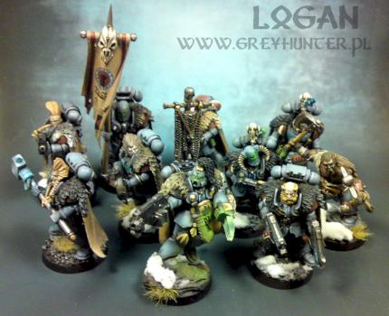 Pre Heresy Space Wolves Grey Hunter by Logan by LoganGH