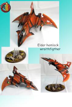 Eldar Hemlock wraithfigther by agyar