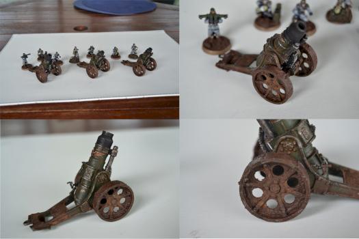 Death Korps of Krieg Heavy Mortars by Sapsi