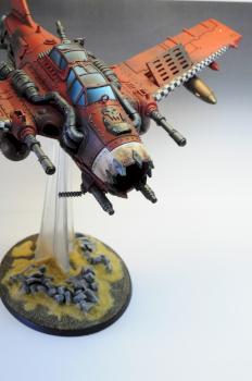 WARHAMMER 40K Ork Bommer / Dakkajet / Blitza-boomer PRO-PAINTED/ Bombardero Orko by javigi88