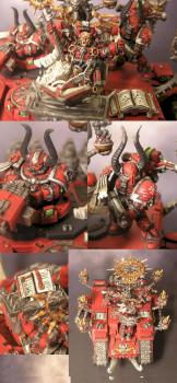Word Bearers Chaos Space Marines Land Raider - Diabolus Rex by TheWarmastersRevenge