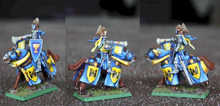 Bretonnian Grail Knight - Musician by mrsw0nka