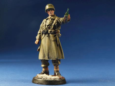 1/35 US Soldier of 2nd BATTALION, 506th Parachute Infantry Reg. Verlinden by Finecraftpoland