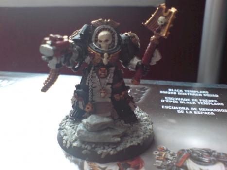 Black Templars Chaplin by KhornateKiller