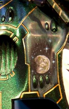 Eldar Falcon W.I.P. - Eldar Falcon with Celestial Scheme see image 187373 by Tinman397