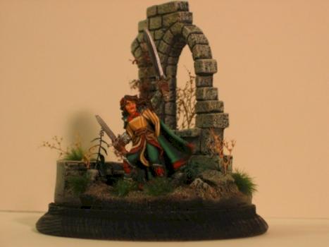 reaper warrioress by Elthorn