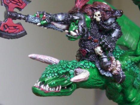 Orc Warlord on Wyrven by karanadon