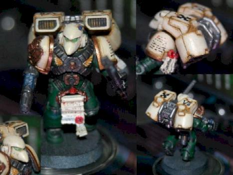 Dark Angels Veteran with Jumppack - Holy Angels by daMatze