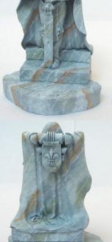 Sisters Resin as marble statue by LaughingFerret