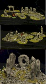 Standing Stones Terrain Set by heleanor
