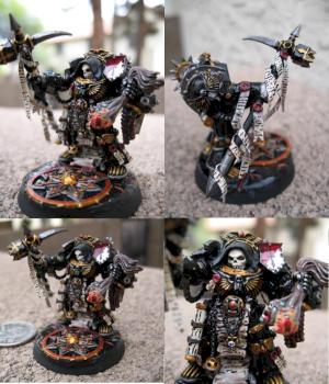 Grey Knight Hero-Chaplain Master Gabriel Khaine by GhostWalker