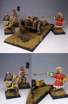 Averland Great cannon "Maximilian" and crew by Kapten Kampf