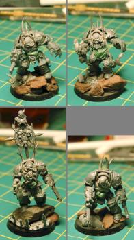 Chaos Marine Nurgle Terminators WIP by LuckyNo.5