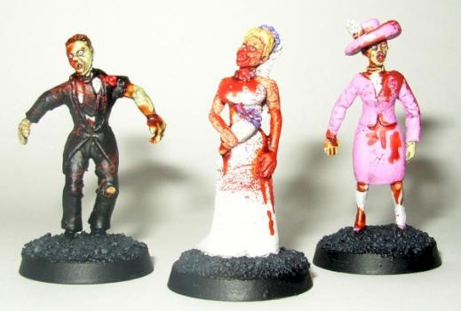 Zombie Wedding Party by Middle Pillar Path