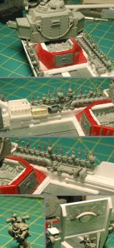 Chaos Marine Patrol Boat WIP, detail pics by LuckyNo.5