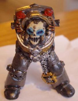 WIP Terminator Chaplain, front by Baalex
