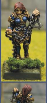 Chick with chain by boffothesane